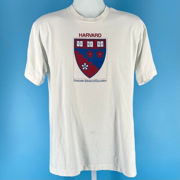 90s Harvard Graduate School of Education tshirt 1990s vintage - Picture 1 of 8